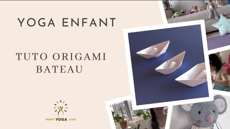 Tuto origami bateau