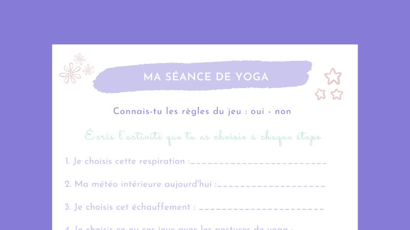 Ma Séance de Yoga