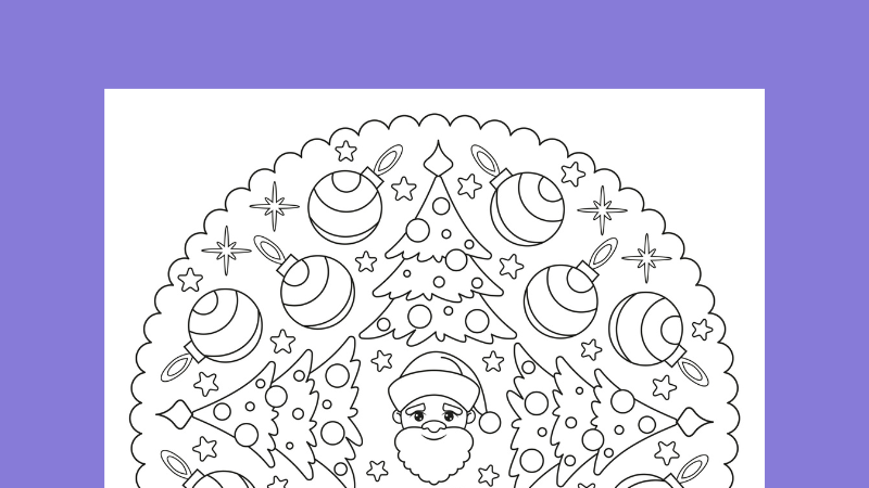Mandalas de Noël