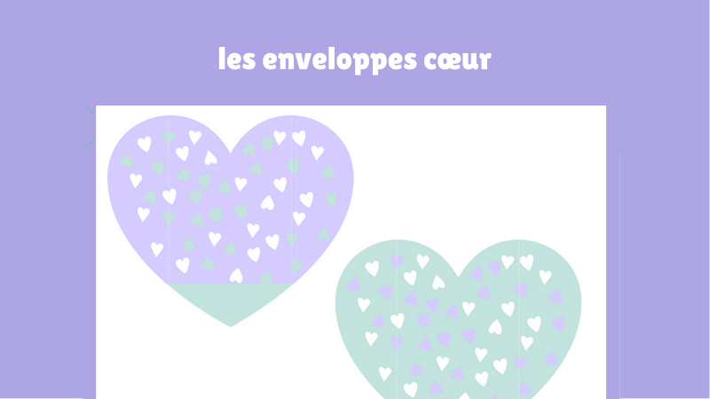 Enveloppes Cœur