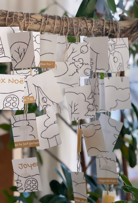 Calendrier-Avent Yoga-2023-MAgic-Yoga-Kids copie Activité créative pour enfant : origami et yoga, une histoire en mouvements