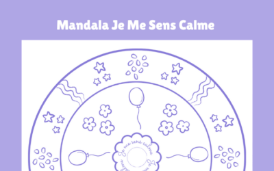 Mandala Je Me Sens Calme