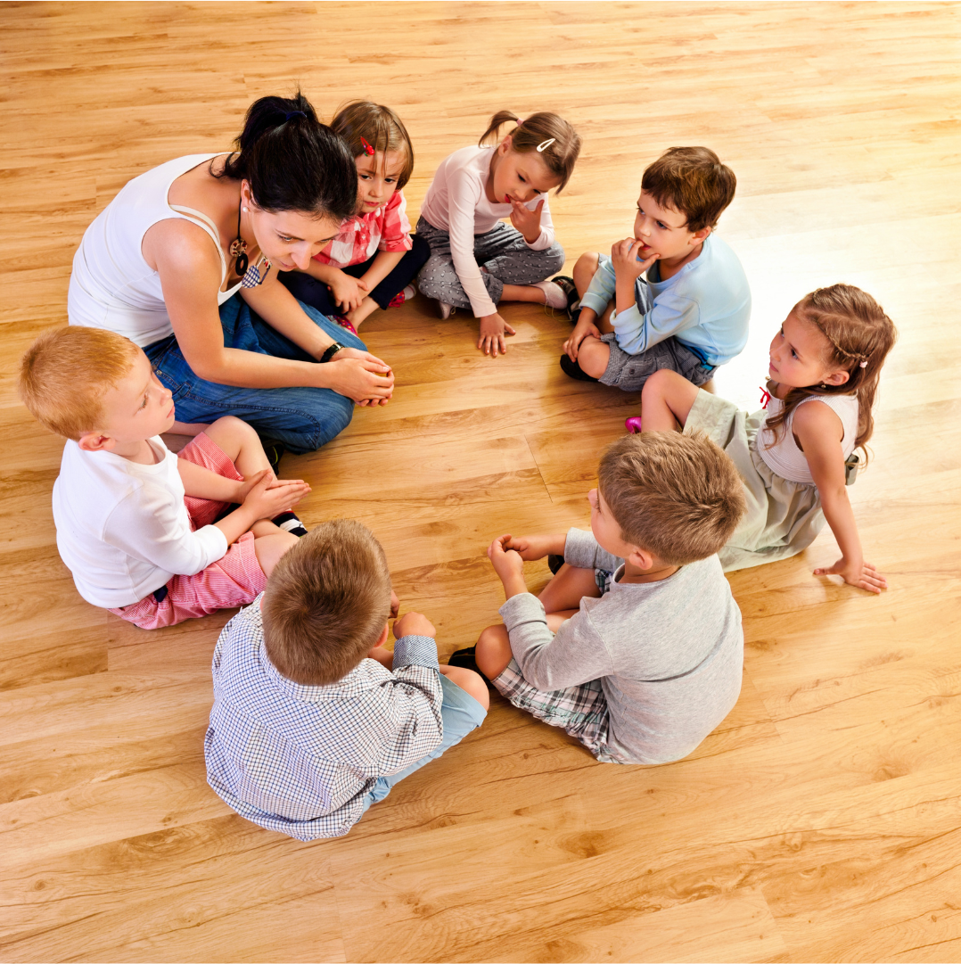 pause apaisante à l'école
