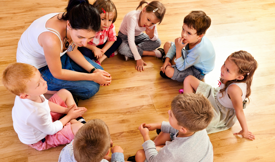 pause apaisante à l'école